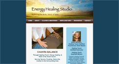 Desktop Screenshot of energyhealingstudio.com